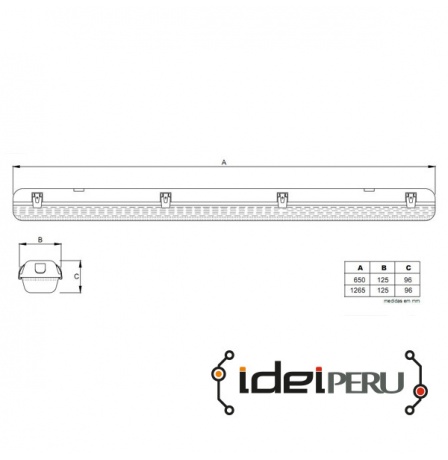 artefacto_hermtico_led_medidas